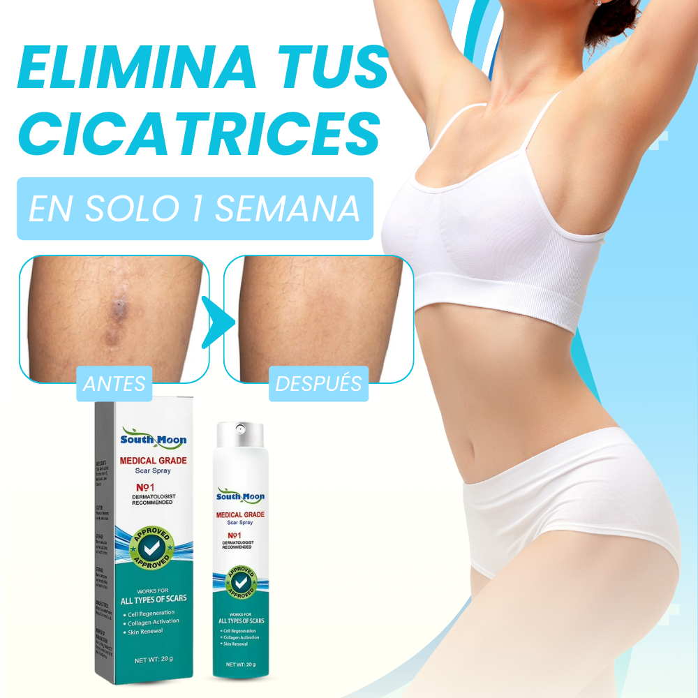 SCARCLEAR®  ELIMINA CICATRICES Y ESTRÍAS PARA SIEMPRE, EN SOLO 7 DÍAS