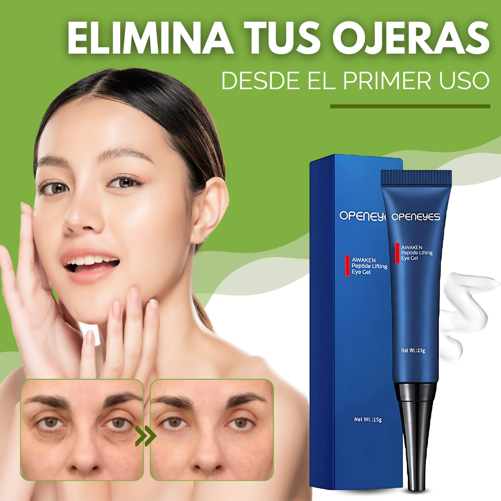 1 + 1 GRATIS | OPENEYES® EL ÚNICO CONTORNO DE OJOS QUE ELIMINA EL 100% DE LAS OJERAS DESDE LA PRIMERA SEMANA