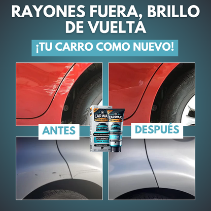 CAR WAX™ TU AUTO COMO NUEVO. ELIMINA LOS RAYONES EN SEGUNDOS SIN DAÑAR LA PINTURA