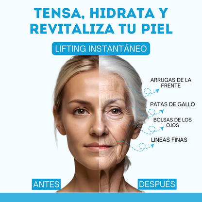 AGELESS B5™ EL ÚNICO SERÚM CON EFECTO BOTOX AVALADO POR LA ORGANIZACIÓN MUNDIAL DE LA SALUD QUE ELIMINA LAS ARRUGAS, LINEAS DE EXPRESIÓN Y PIEL FLÁCIDA EN MINUTOS