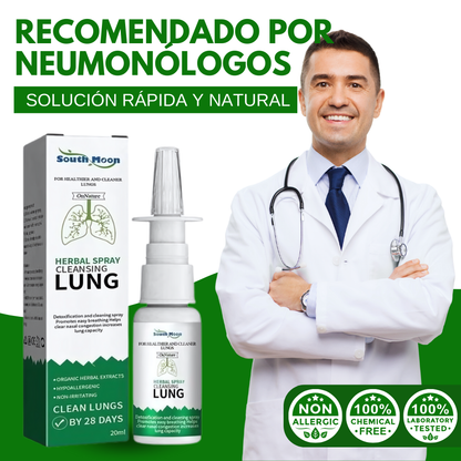 PULMOSPRAY® LIMPIA LOS RESTOS DE TABACO Y LA CONTAMINACIÓN DE TUS PULMONES EN 28 DÍAS