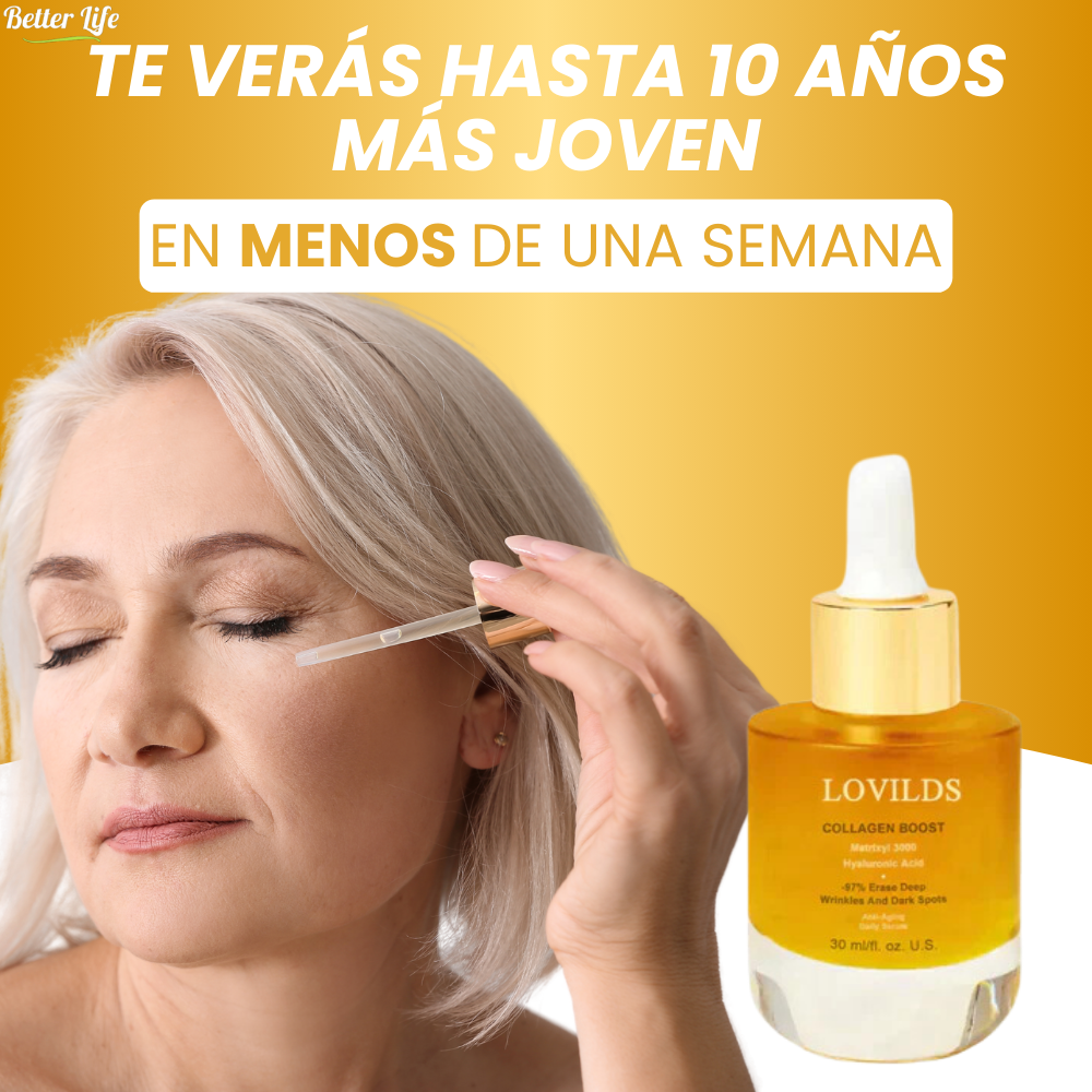 LOVILDS™ - SERUM ANTIENVEJECIMIENTO CON COLAGENO ACTIVO